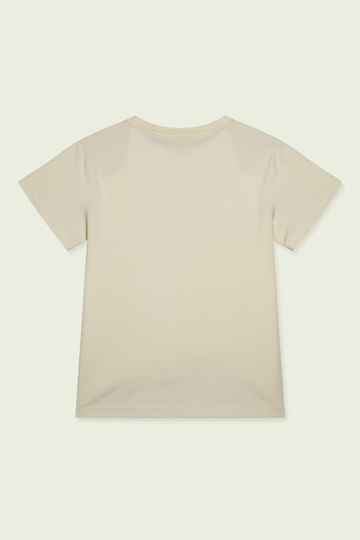 Casual Chic Cream T-Shirt with Bow Details