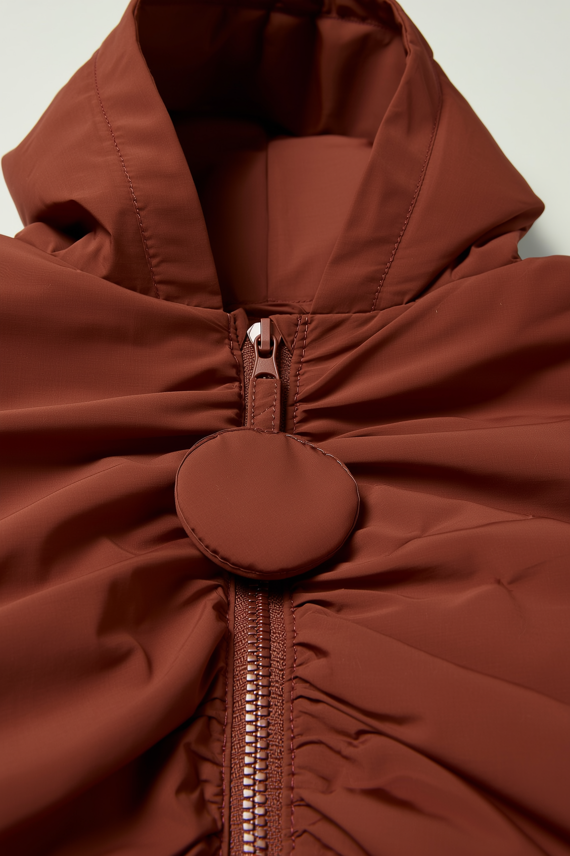 Kids Cinnamon Hooded Puffer