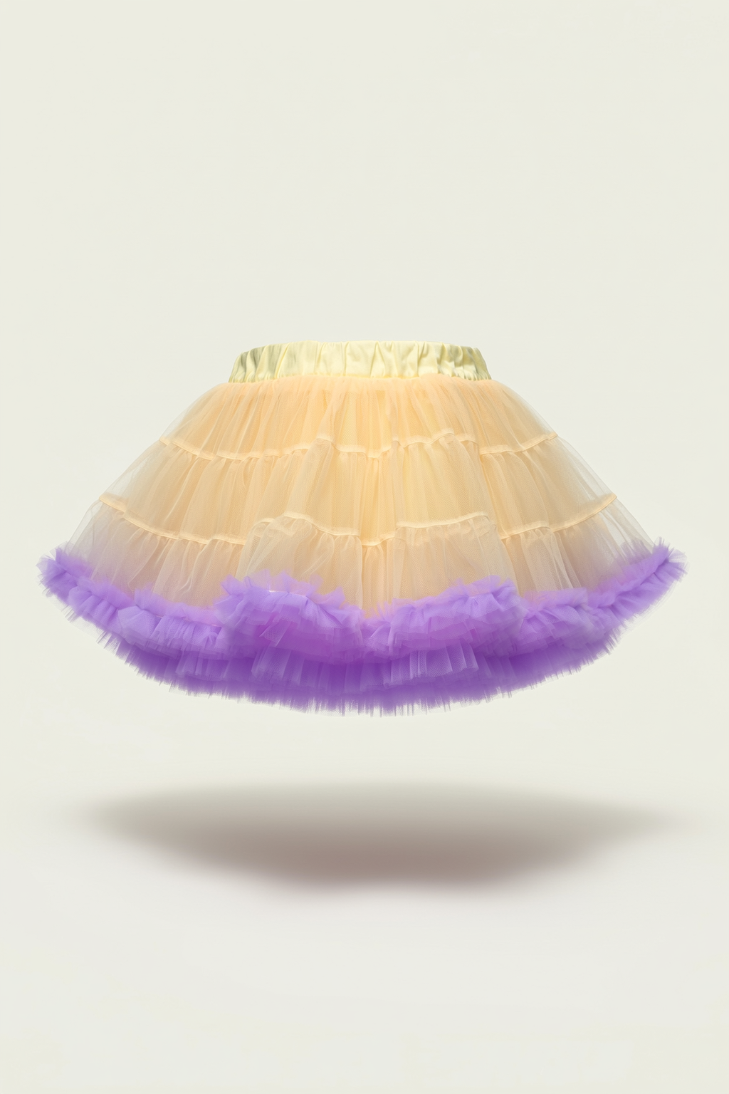 Girls’ Ombre Tulle Tutu Skirt – Peach & Lavender