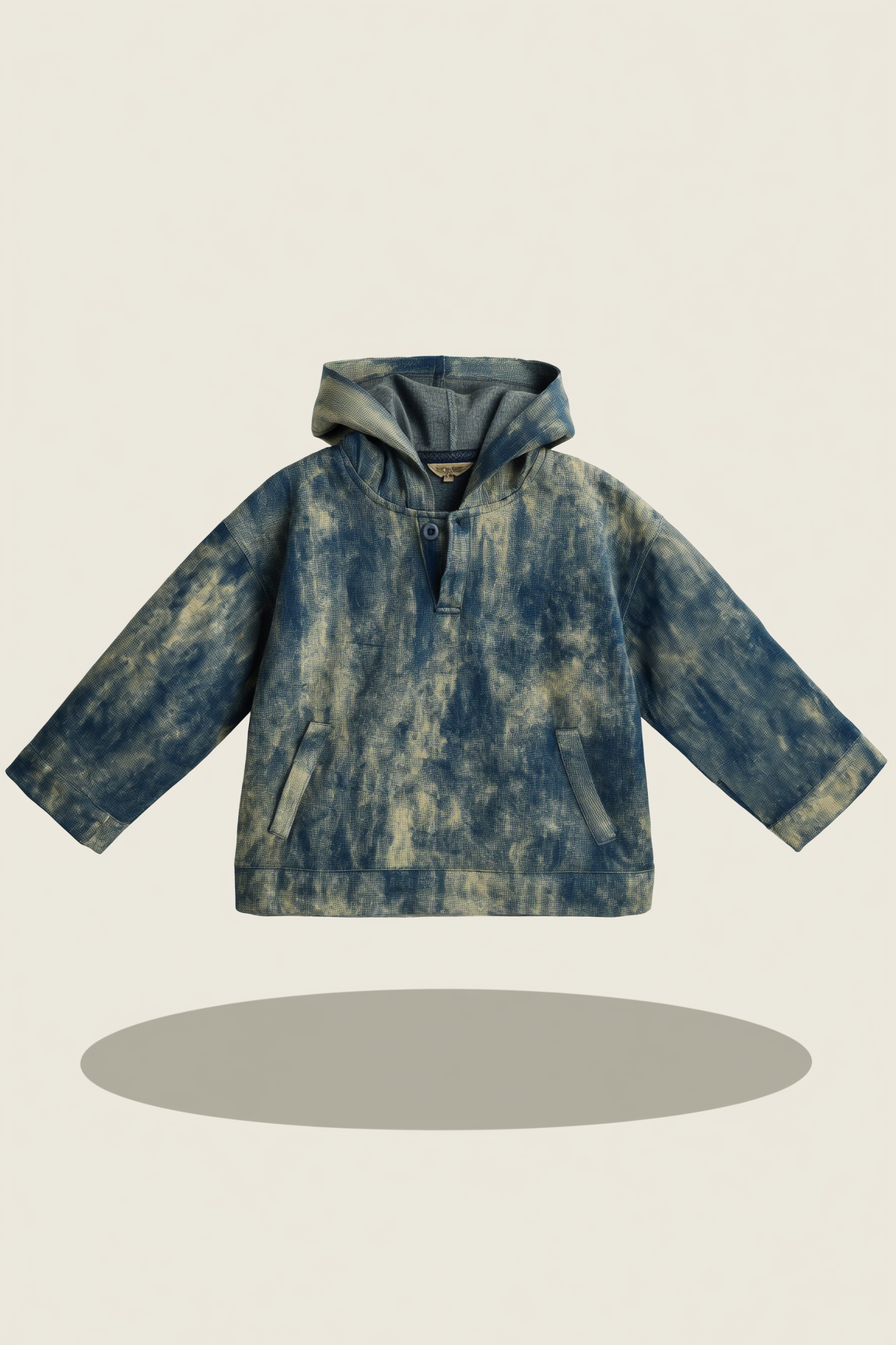 Two-Piece Tie-Dye Denim Outfit