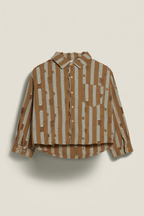Kids' Ripped Vertical Stripe Shirt