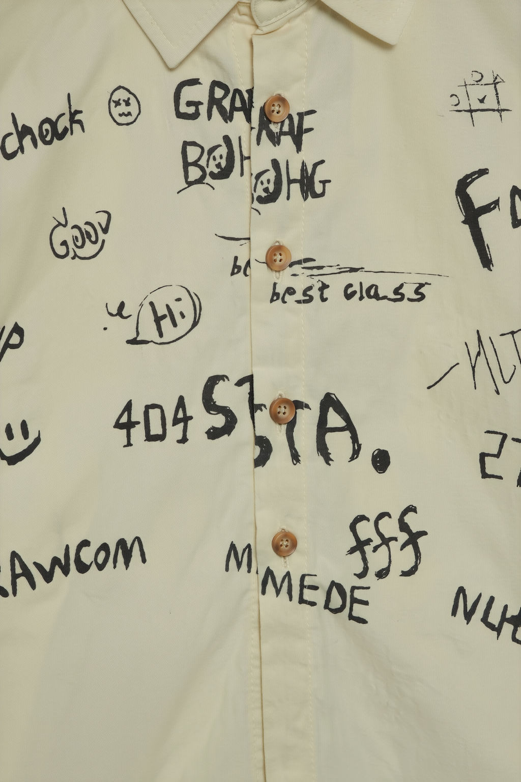 Kids off white Long Sleeve Shirt