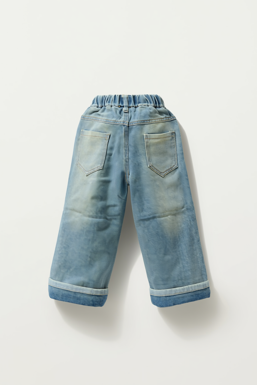 Girls Heart Applique Jeans