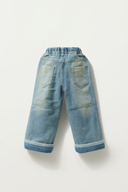 Girls Heart Applique Jeans