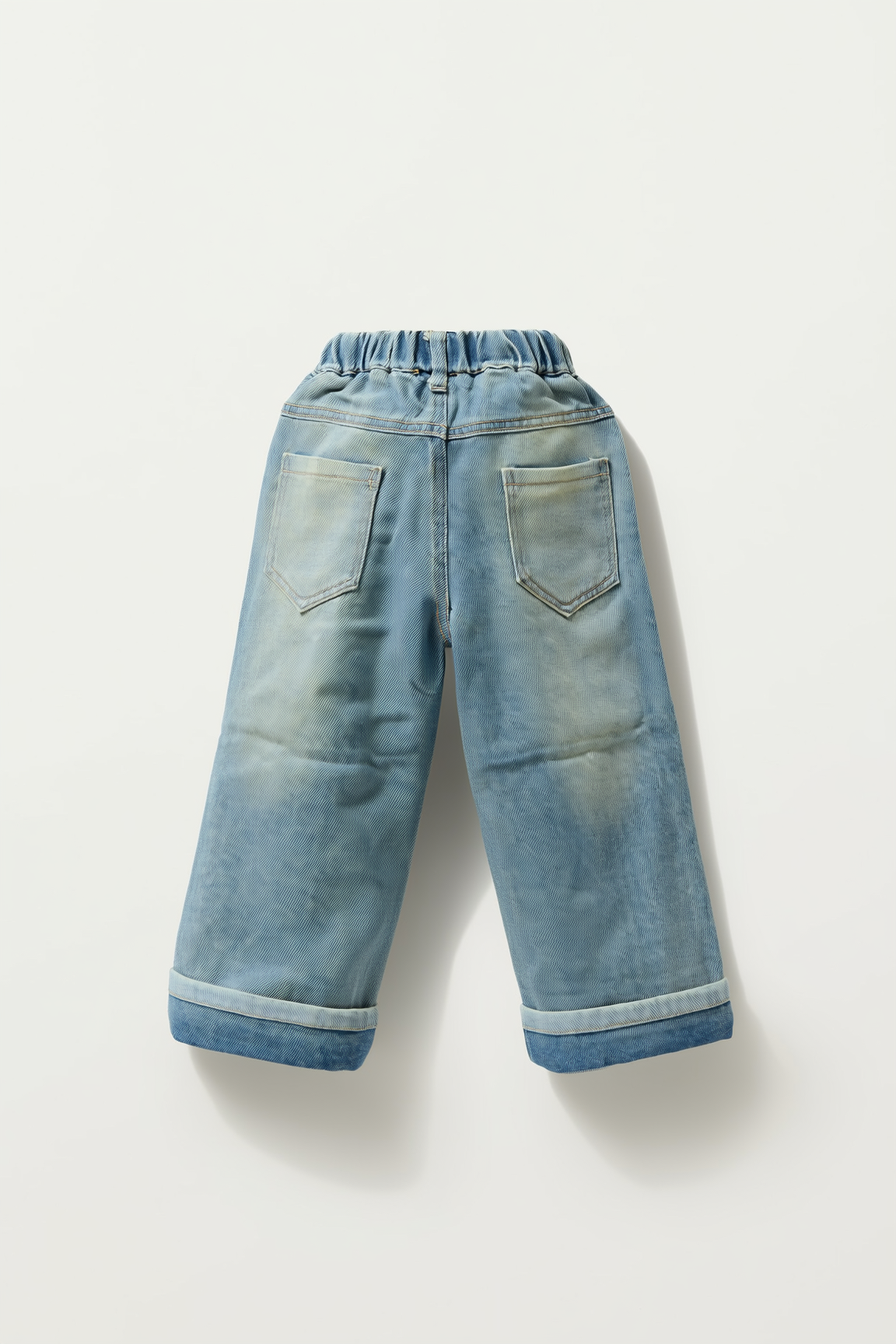 Girls Heart Applique Jeans