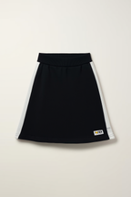Kids' Sporty Stripe Patch Skirt