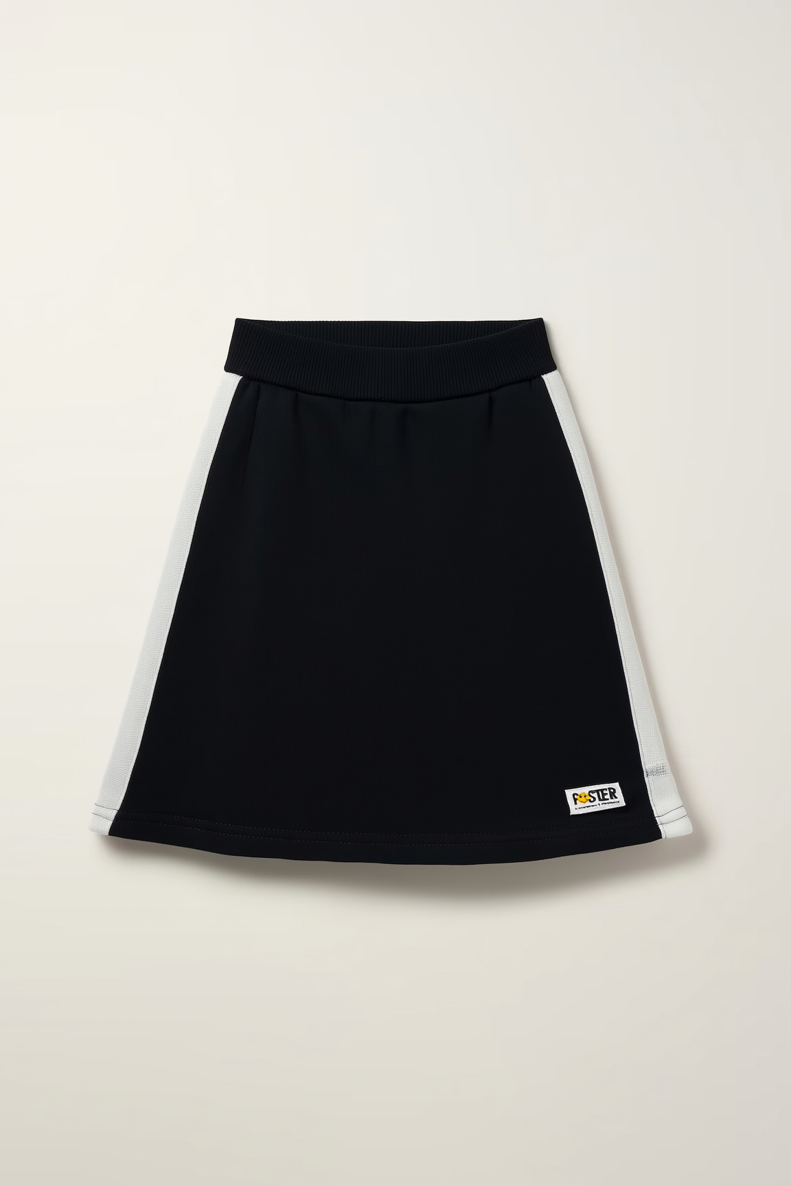 Kids' Sporty Stripe Patch Skirt