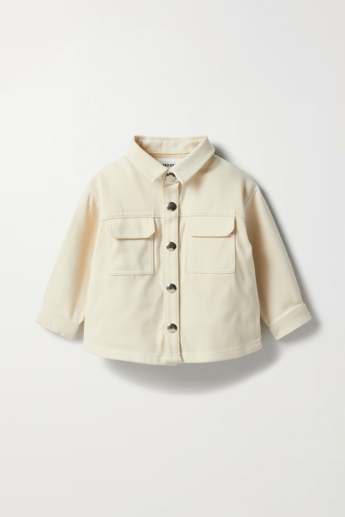 Kids' Pure Cotton Utility Shacket