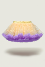 Girls’ Ombre Tulle Tutu Skirt – Peach & Lavender