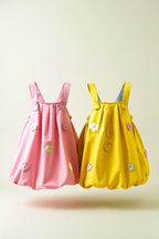 Kids Girl Whimsical Bubble Hem Frock