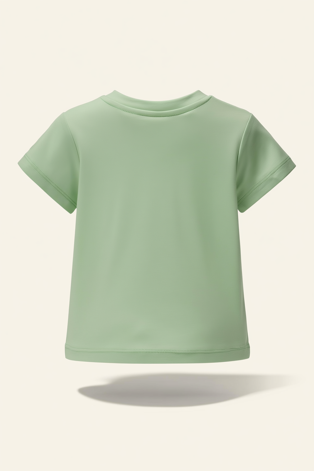 Kids' T-Shirt with 3D Crochet Flowers