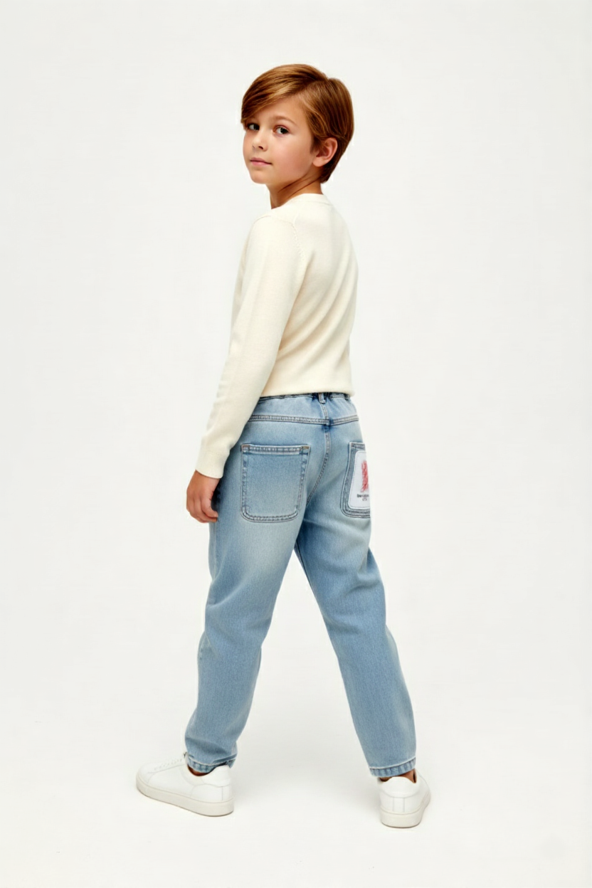 Kids Paperbag Boys Jeans