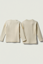 Girls' Ruffle Neck Layering Tees