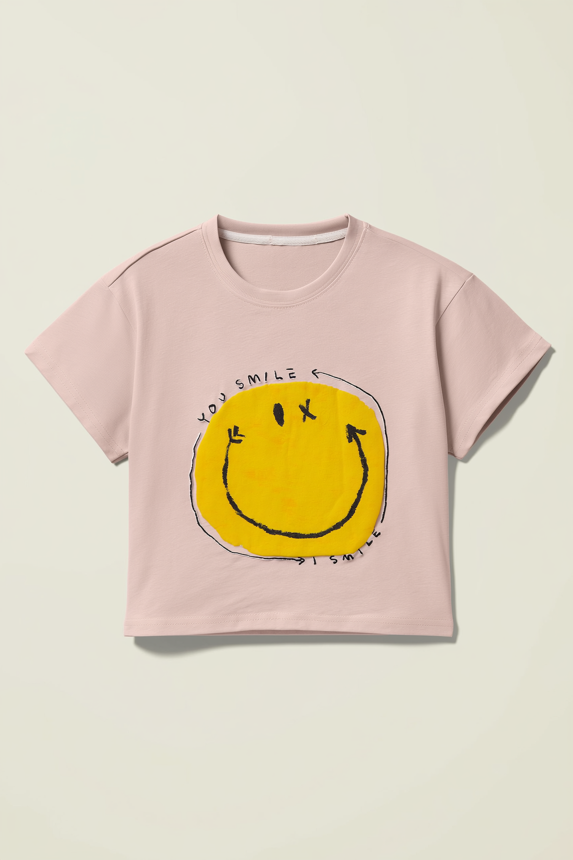 Girls’ JoyPop Smiley Tee