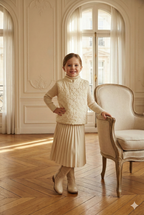 Sleeveless Diamond Quilt Vest