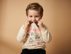 Boy's graphic-print sweatshirt