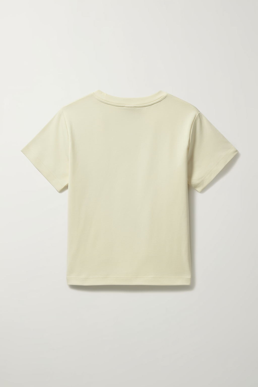 Kids' Off-White T-Shirt with Christmas Flower Graphic