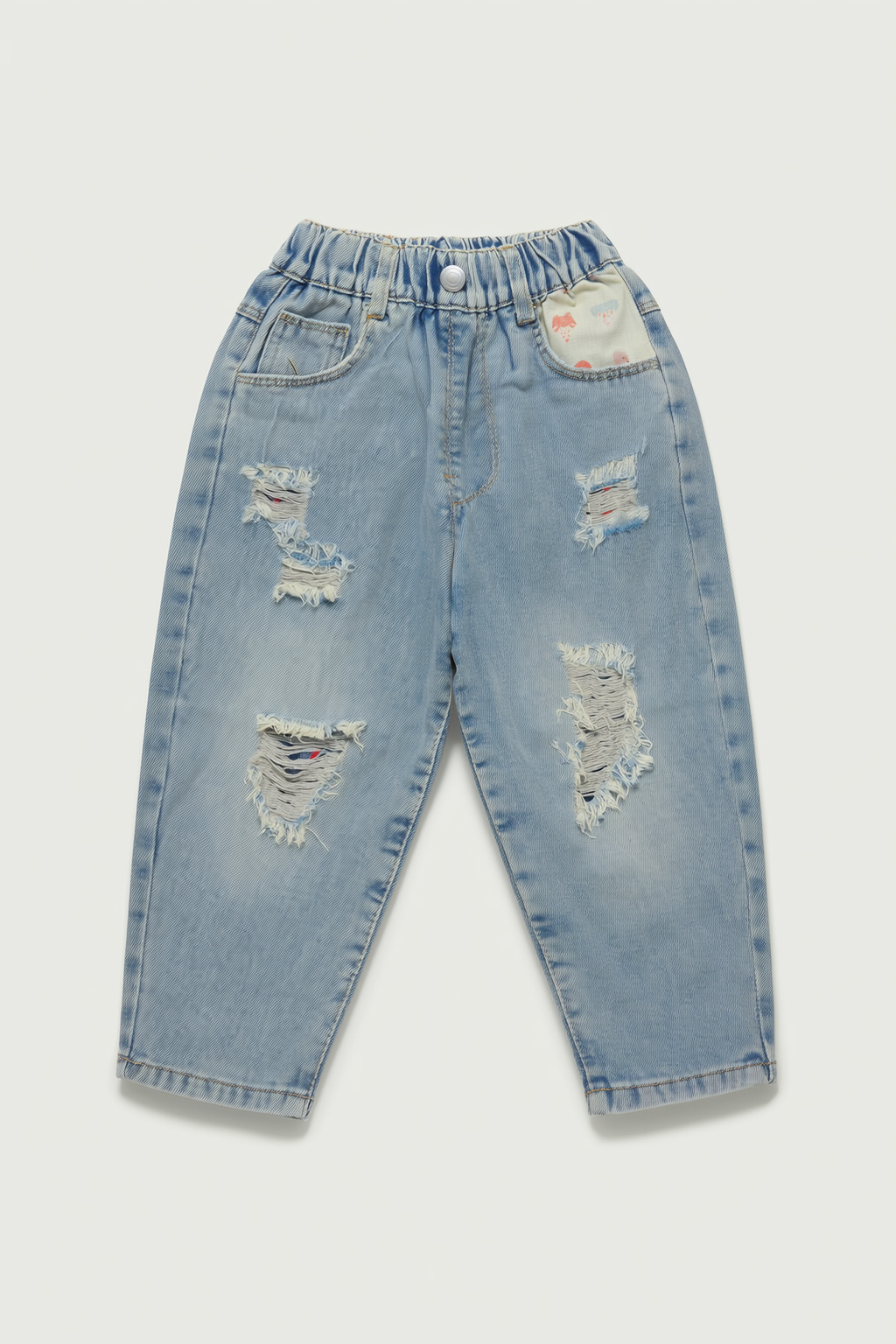 Kids Distressed Denim Jeans