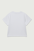 White Pristine Bloom Floral T-Shirt