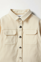 Kids' Pure Cotton Utility Shacket