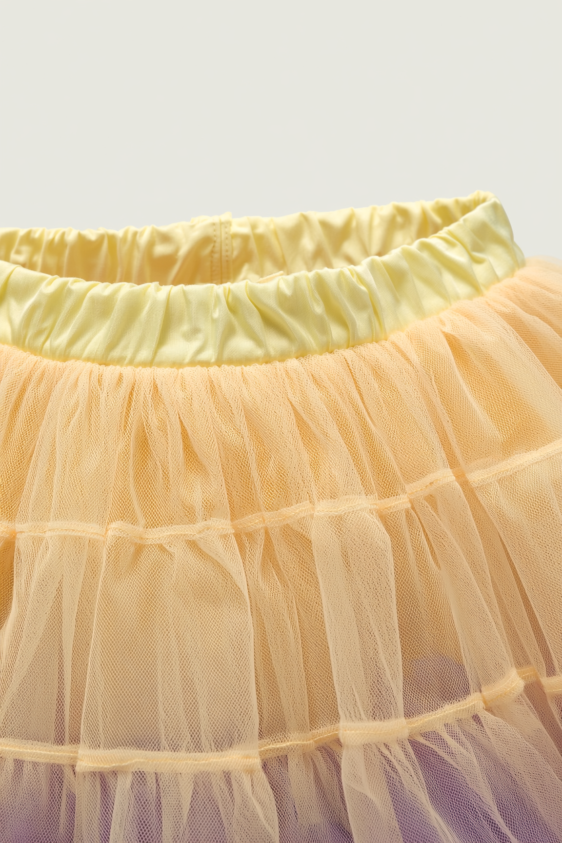 Girls’ Ombre Tulle Tutu Skirt – Peach & Lavender