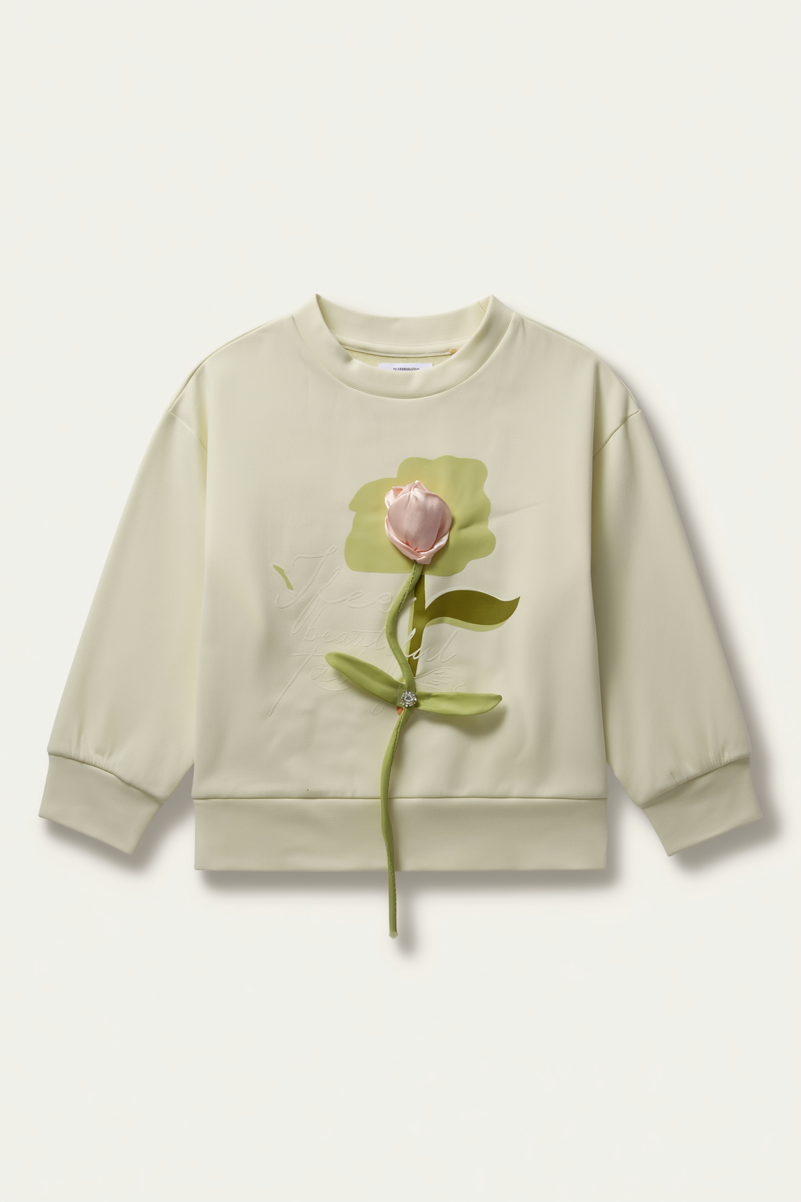 The Blooming Stem Cotton Sweatshirt