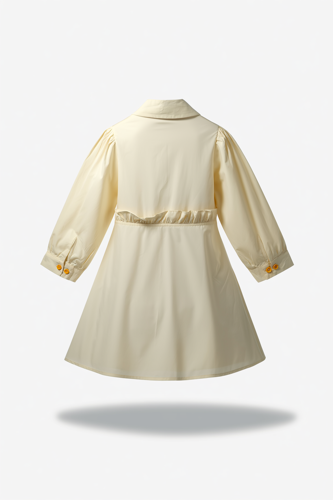 Girls Cute Summer 3D Flower Shirt Dress