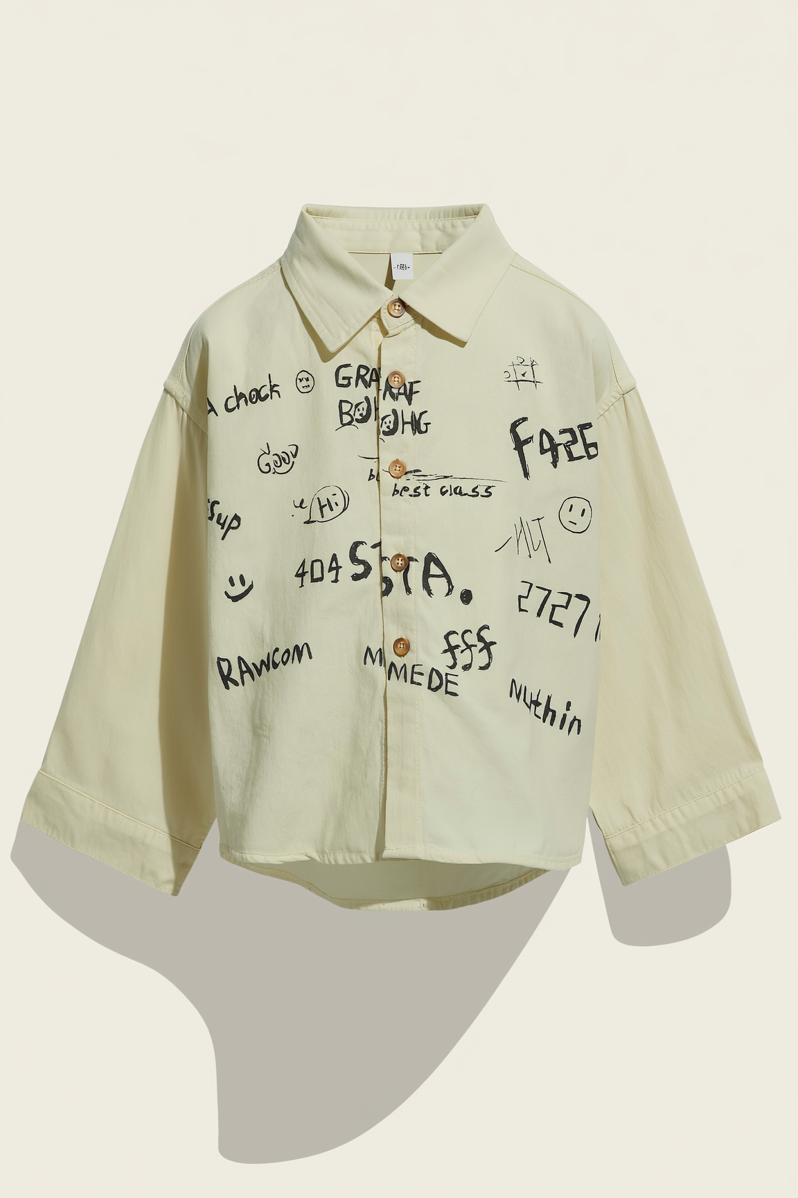 Kids off white Long Sleeve Shirt