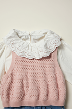 AO 3-Piece Look Vest & Wide Leg Jeans