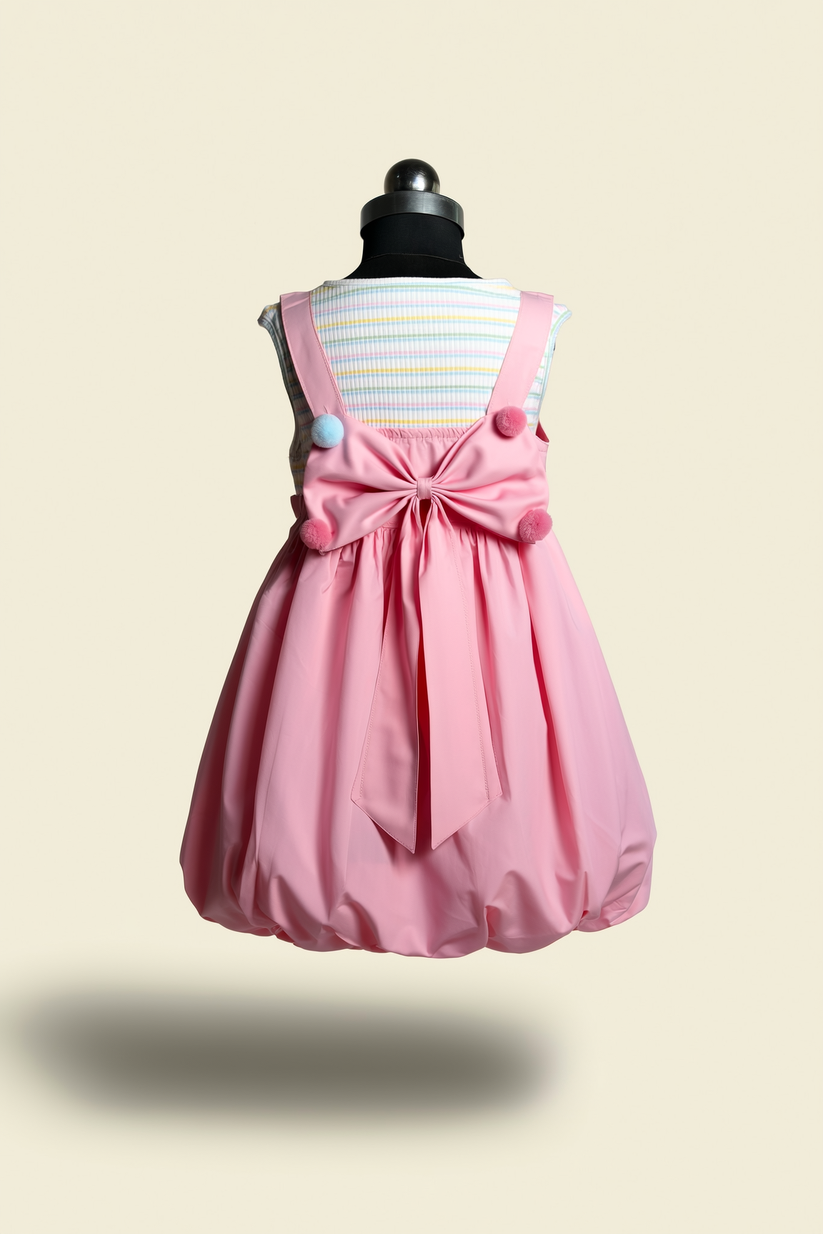 Kids Girl Whimsical Bubble Hem Frock
