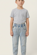 kids' barrel-leg fit jeans