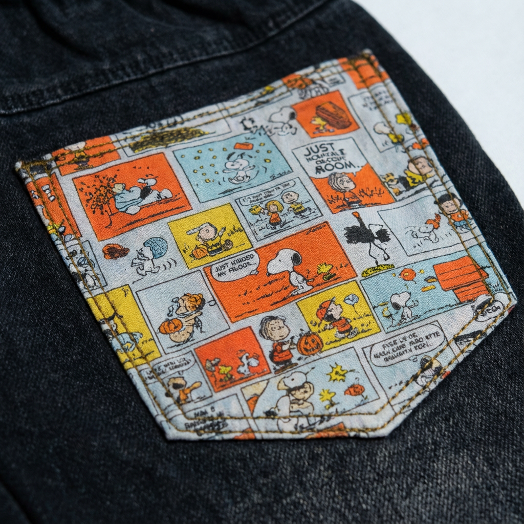 Boys black distressed denim jeans