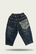 kids distressed denim jeans