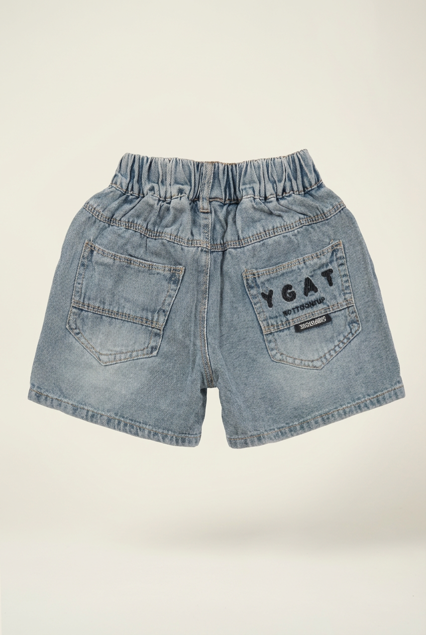 Boys' Vintage Distressed Denim Shorts