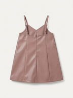 Pink Bow Detail Sheath Micro Mini Dress