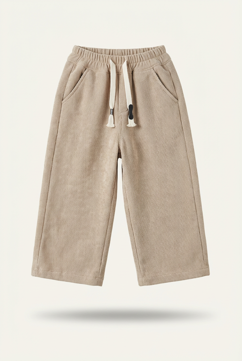 kids Boys beige corduroy pants
