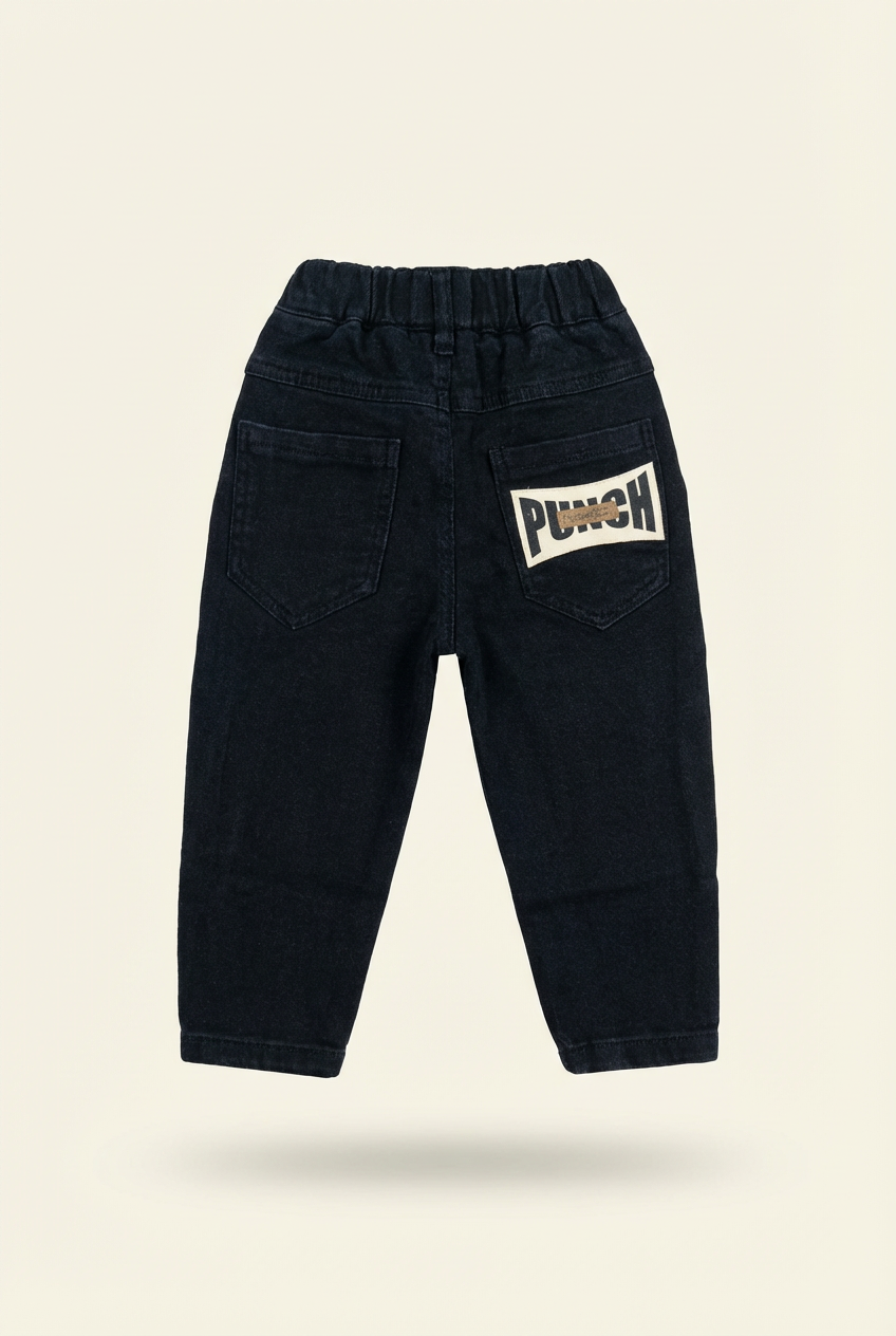 Boys Regular Fit Mid Rise Jeans