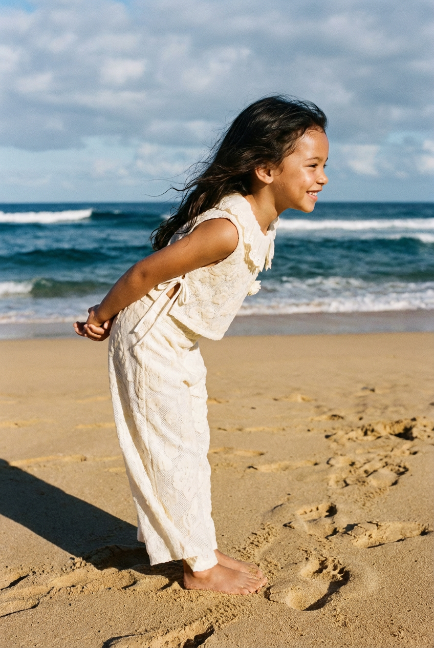 Ivory Floral Textured Co-ord Set