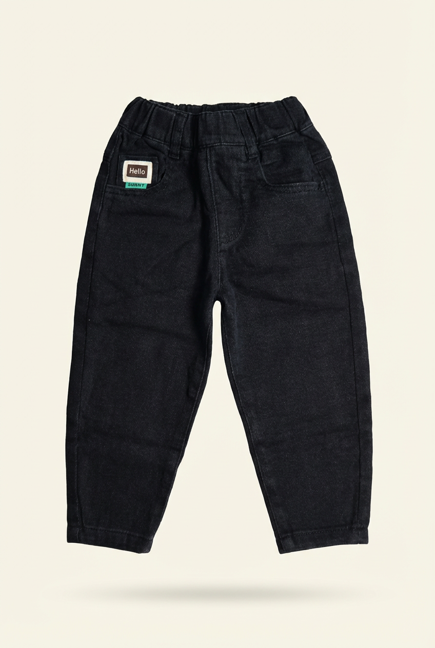 Boys Regular Fit Mid Rise Jeans