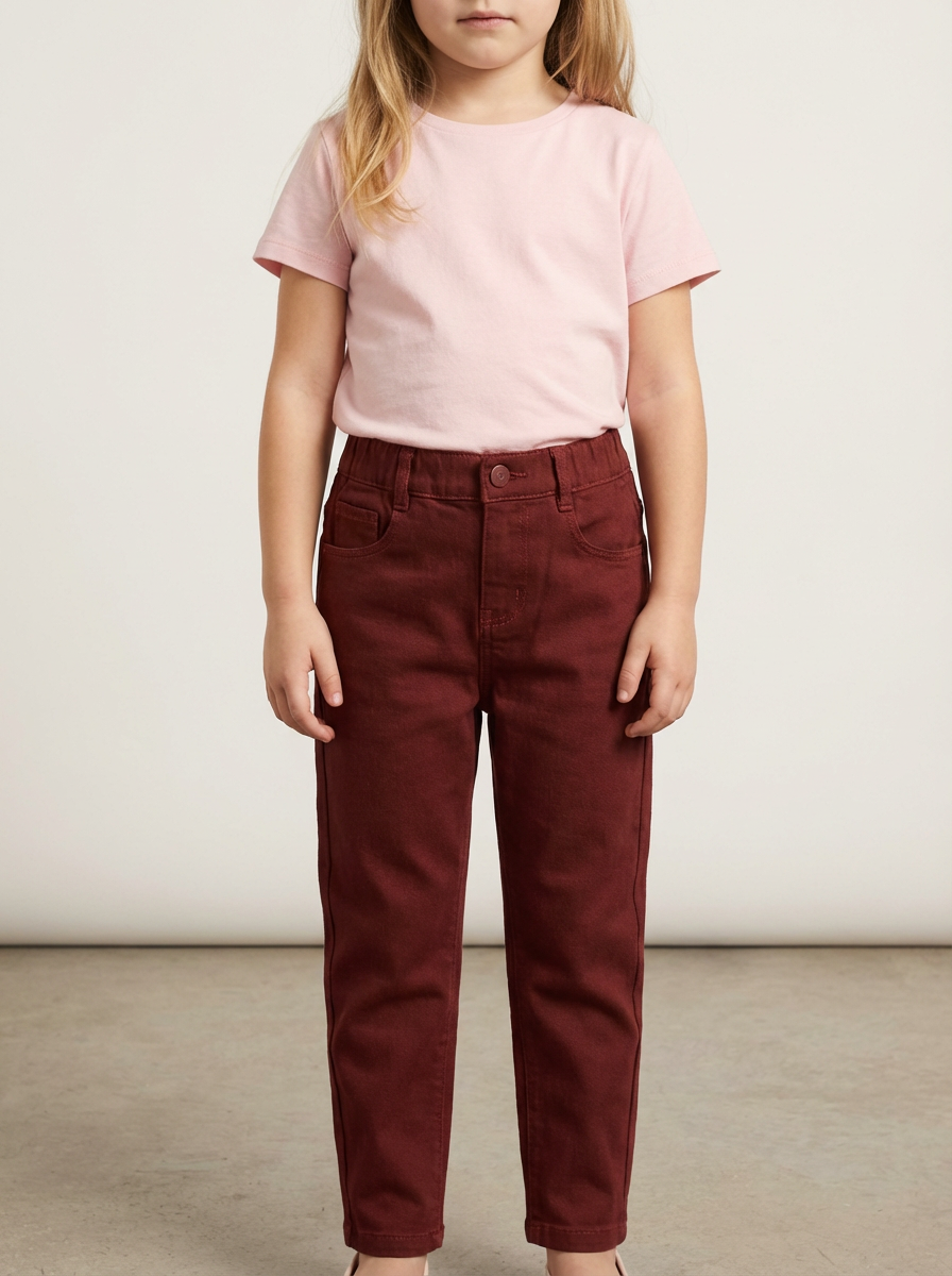 Boys maroon trousers