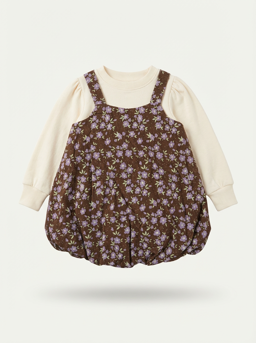 Baby Girls' Corduroy Jumper Set