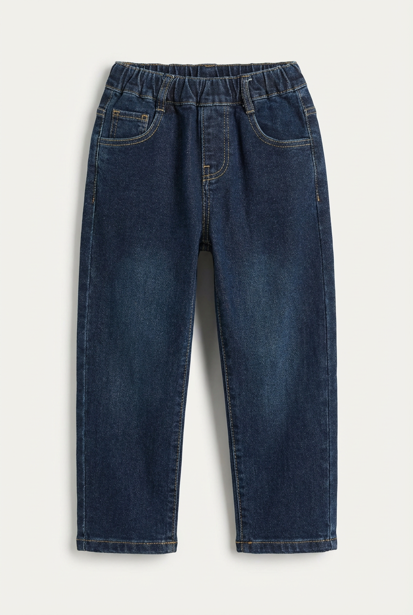 Boys Regular Fit Mid Rise Jeans