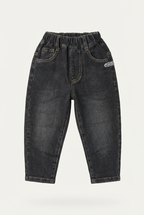 Rad Prix Teen Boys Black Denim Joggers