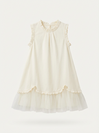 Sleeveless A-line dress for girls