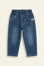 Boys Washed Denim Jogger Jeans