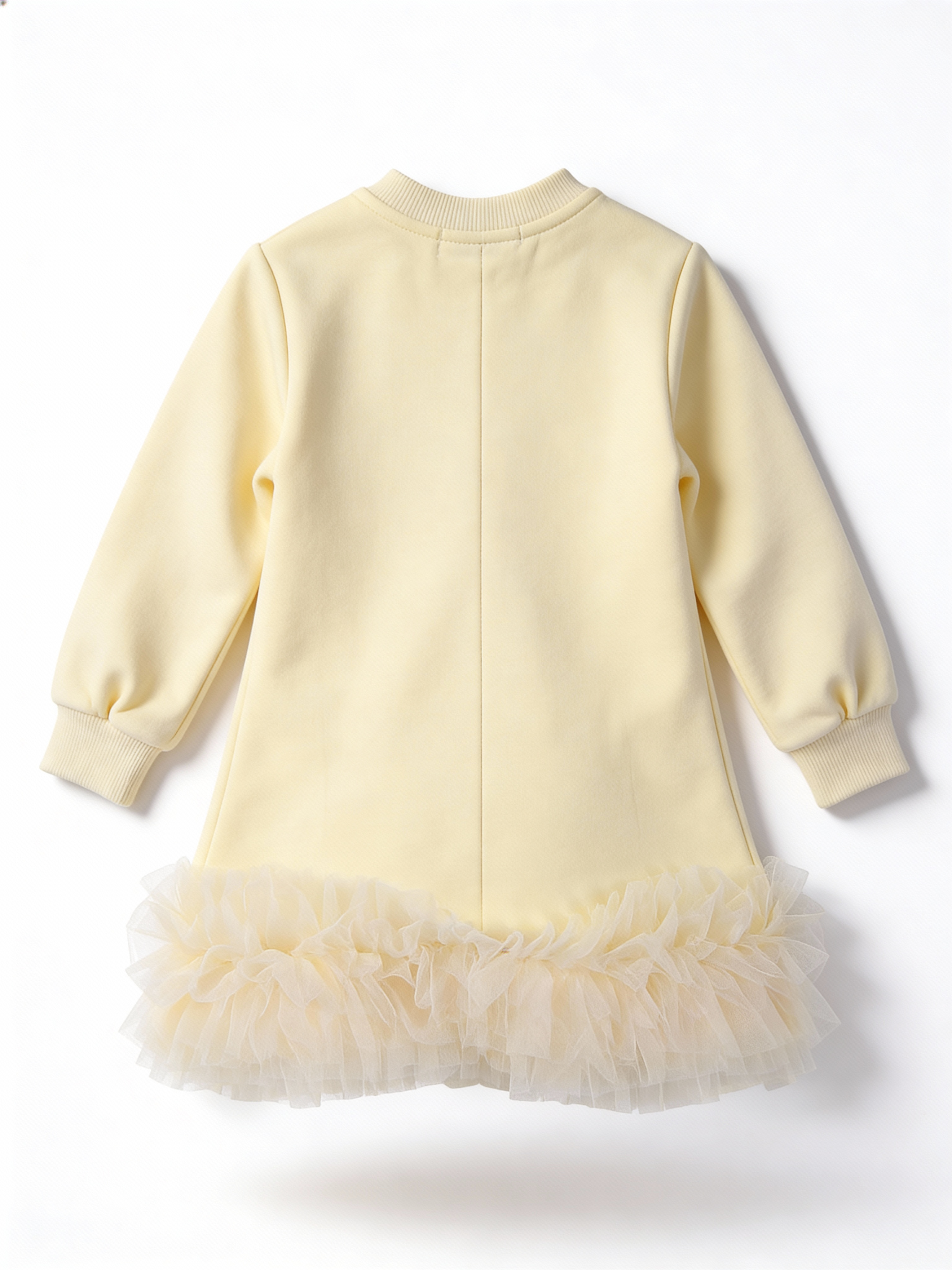 Girls heart and bow detail dress