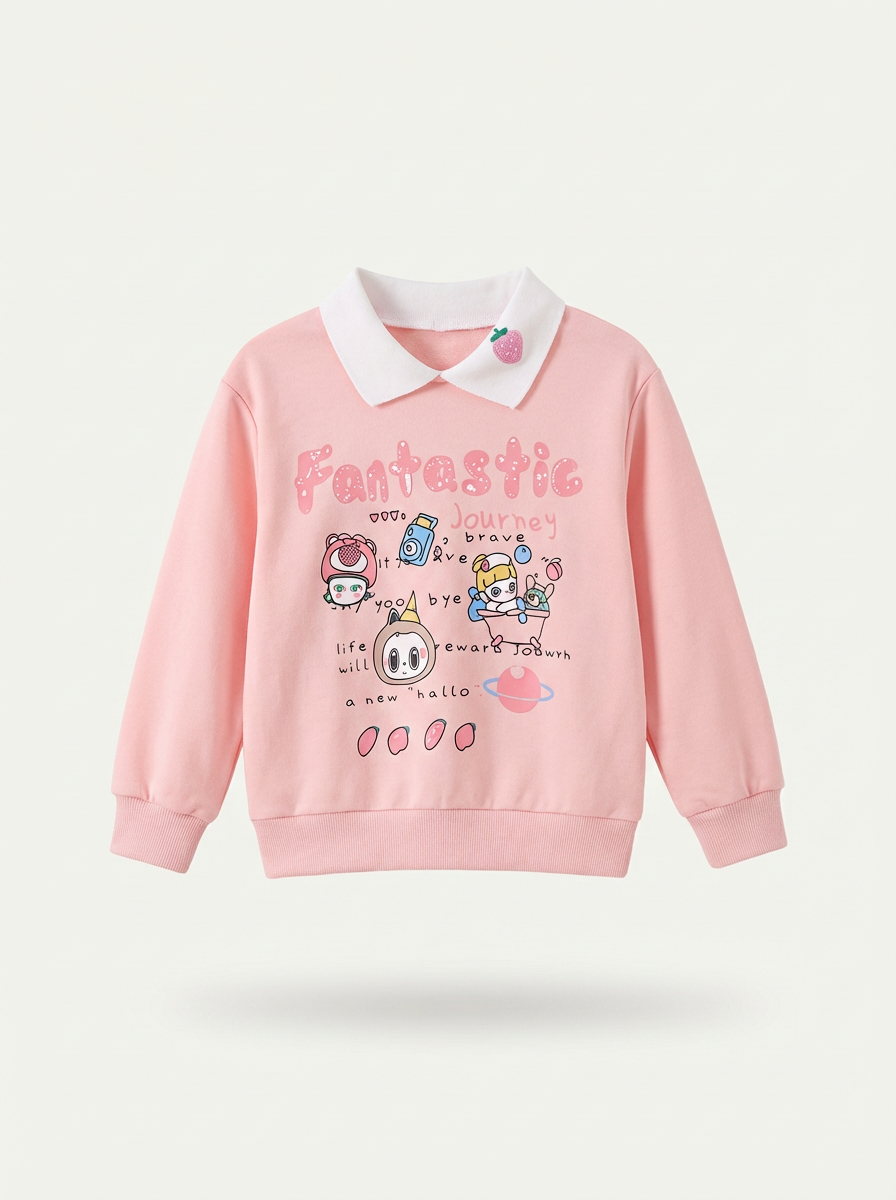 Boy's graphic-print sweatshirt