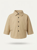 Beige Boy chore jacket
