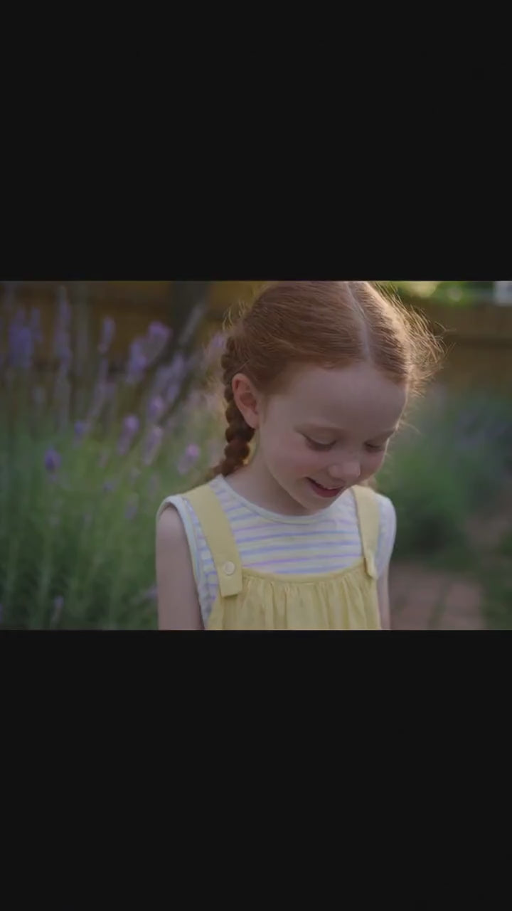 Kids Girl Whimsical Bubble Hem Frock